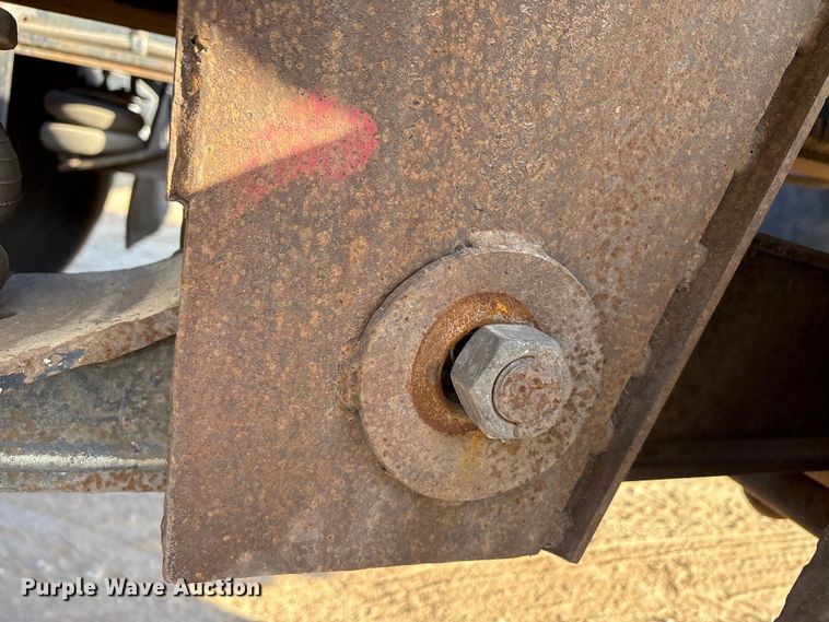 image for item FK2526 1990 Siebert lowboy equipment trailer