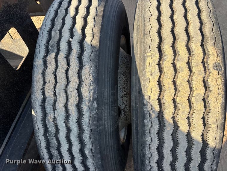 image for item FK2526 1990 Siebert lowboy equipment trailer