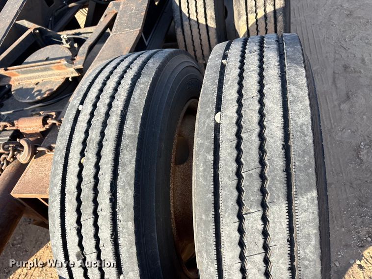 image for item FK2526 1990 Siebert lowboy equipment trailer