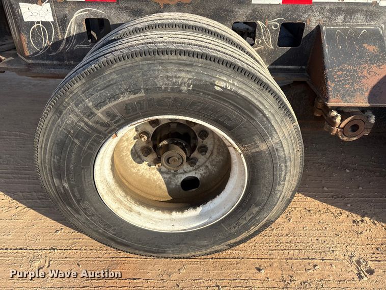 image for item FK2526 1990 Siebert lowboy equipment trailer