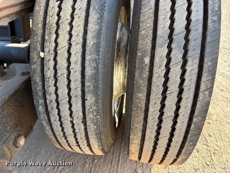 image for item FK2526 1990 Siebert lowboy equipment trailer