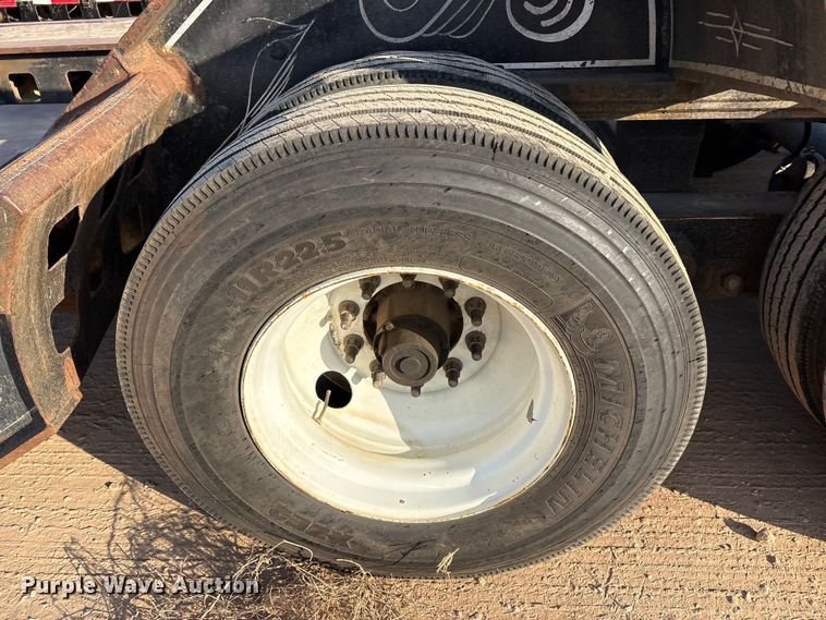 image for item FK2526 1990 Siebert lowboy equipment trailer