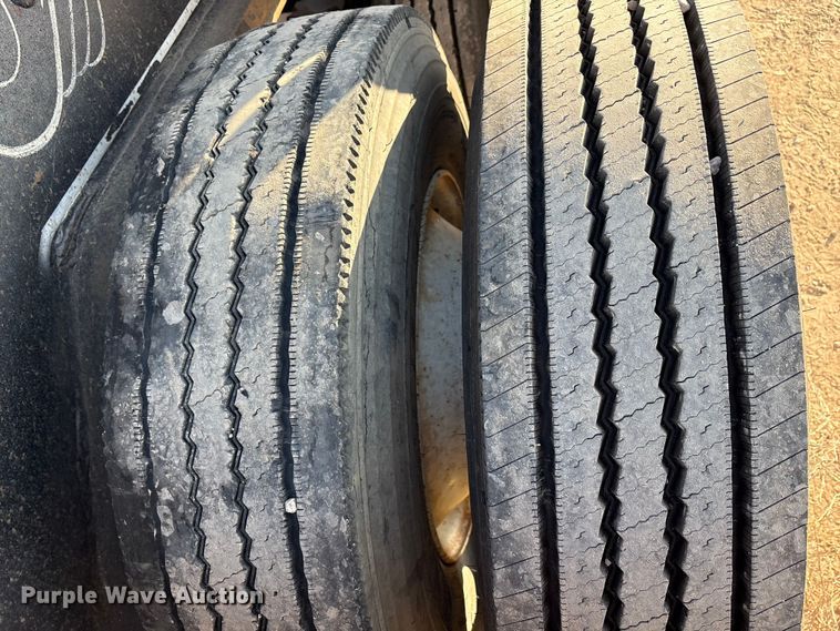 image for item FK2526 1990 Siebert lowboy equipment trailer