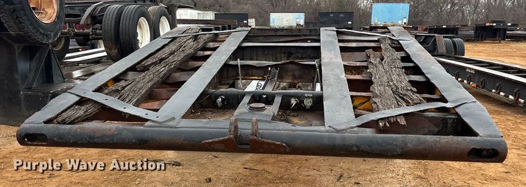 image for item FK2533 1969 Shop Built lowboy equipment trailer