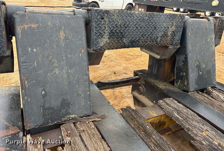 image for item FK2533 1969 Shop Built lowboy equipment trailer