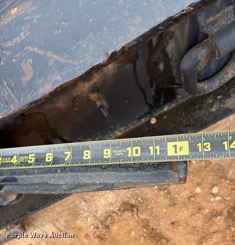 image for item FK2533 1969 Shop Built lowboy equipment trailer