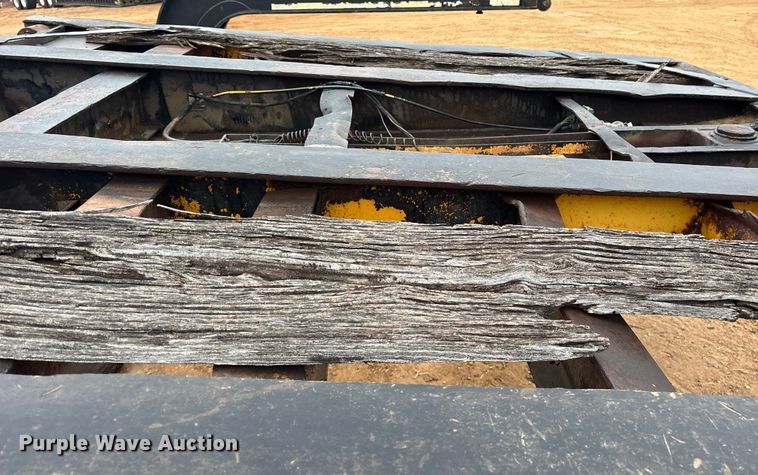 image for item FK2533 1969 Shop Built lowboy equipment trailer