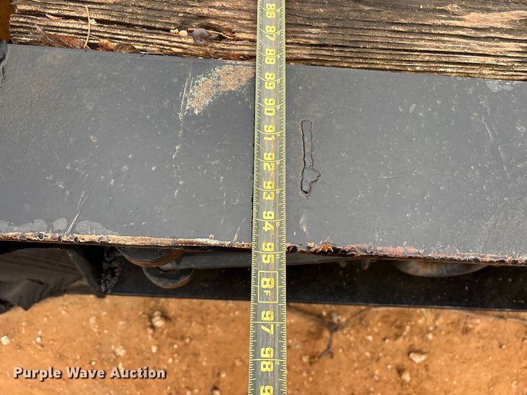 image for item FK2533 1969 Shop Built lowboy equipment trailer