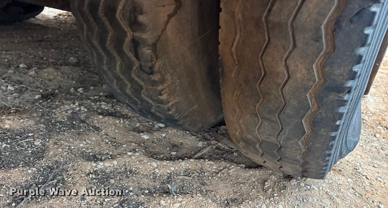 image for item FK2533 1969 Shop Built lowboy equipment trailer