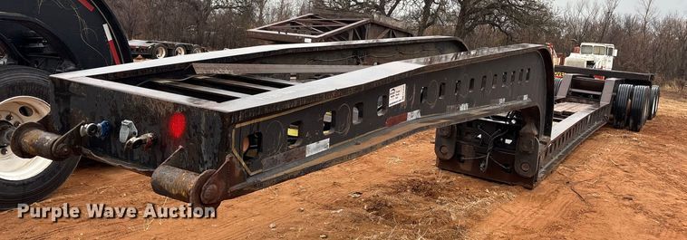 image for item FK2535 1982 Siebert Rail trailer lowboy equipment trailer