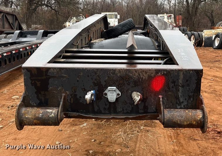 image for item FK2535 1982 Siebert Rail trailer lowboy equipment trailer