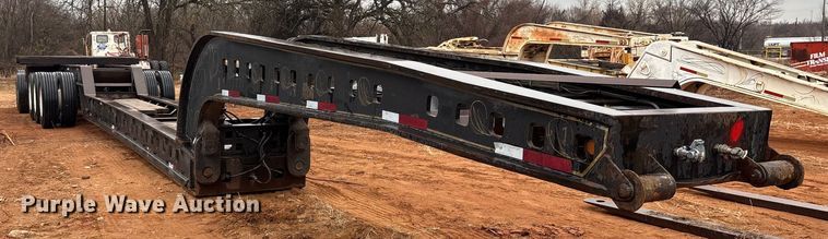 image for item FK2535 1982 Siebert Rail trailer lowboy equipment trailer