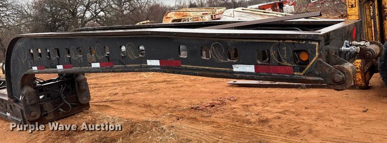 image for item FK2535 1982 Siebert Rail trailer lowboy equipment trailer