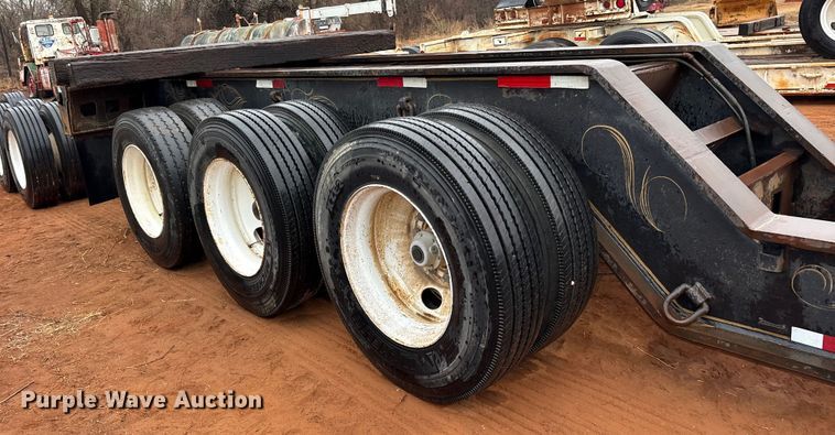 image for item FK2535 1982 Siebert Rail trailer lowboy equipment trailer