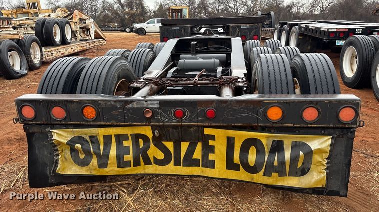 image for item FK2535 1982 Siebert Rail trailer lowboy equipment trailer