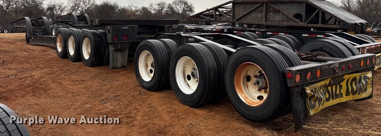 image for item FK2535 1982 Siebert Rail trailer lowboy equipment trailer