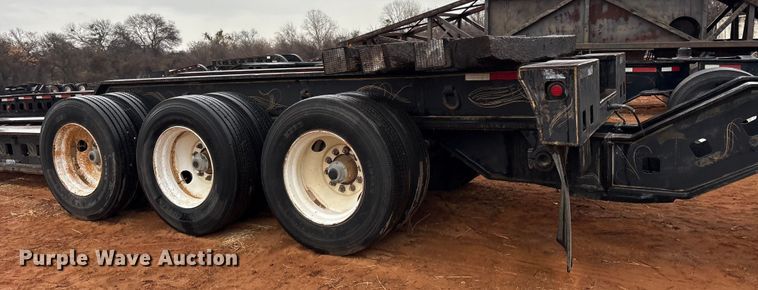 image for item FK2535 1982 Siebert Rail trailer lowboy equipment trailer