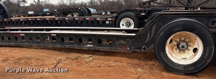 image for item FK2535 1982 Siebert Rail trailer lowboy equipment trailer