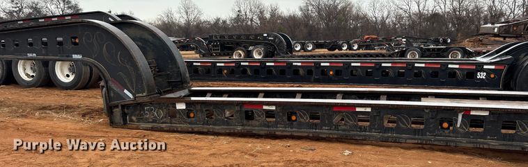 image for item FK2535 1982 Siebert Rail trailer lowboy equipment trailer