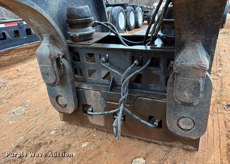 image for item FK2535 1982 Siebert Rail trailer lowboy equipment trailer