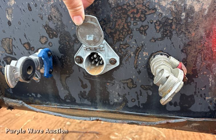 image for item FK2535 1982 Siebert Rail trailer lowboy equipment trailer