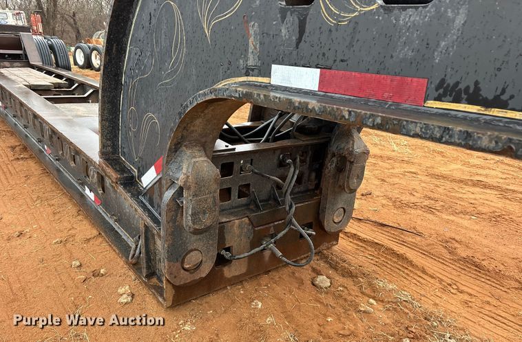 image for item FK2535 1982 Siebert Rail trailer lowboy equipment trailer