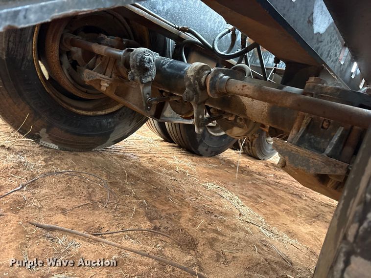 image for item FK2535 1982 Siebert Rail trailer lowboy equipment trailer