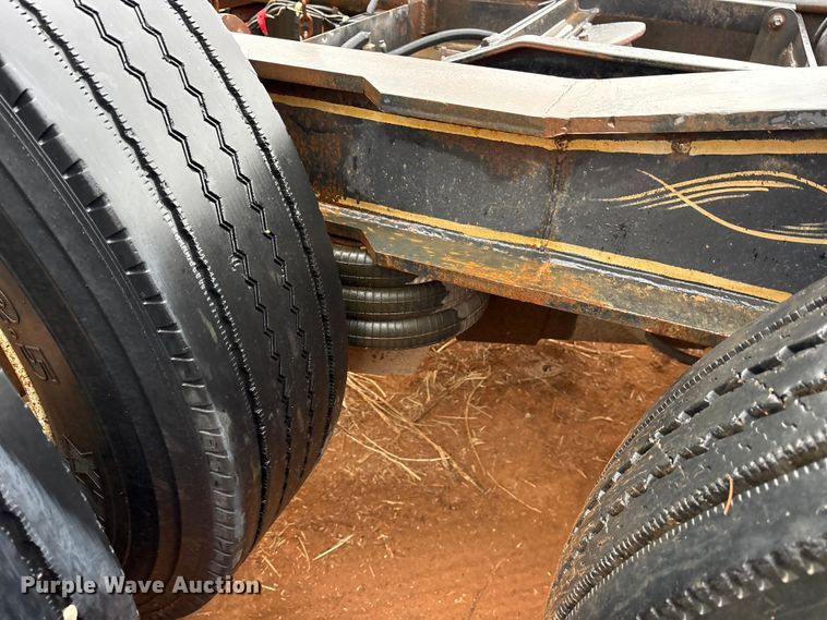 image for item FK2535 1982 Siebert Rail trailer lowboy equipment trailer