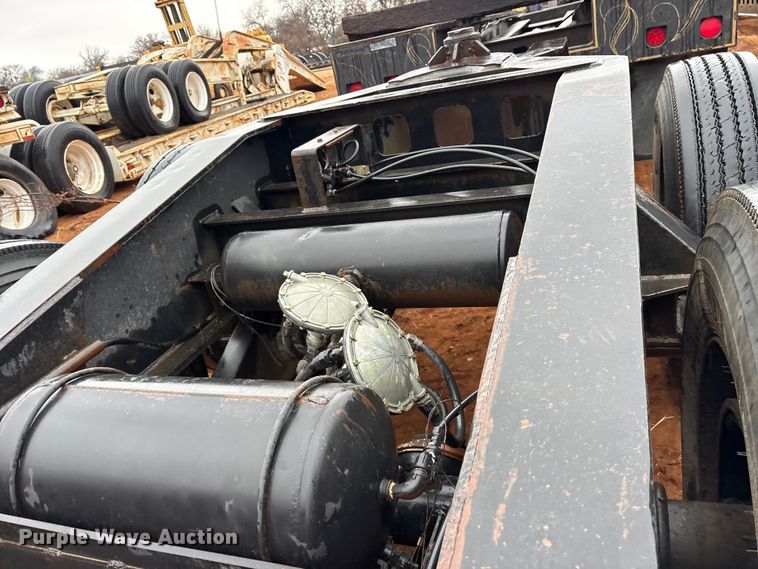 image for item FK2535 1982 Siebert Rail trailer lowboy equipment trailer