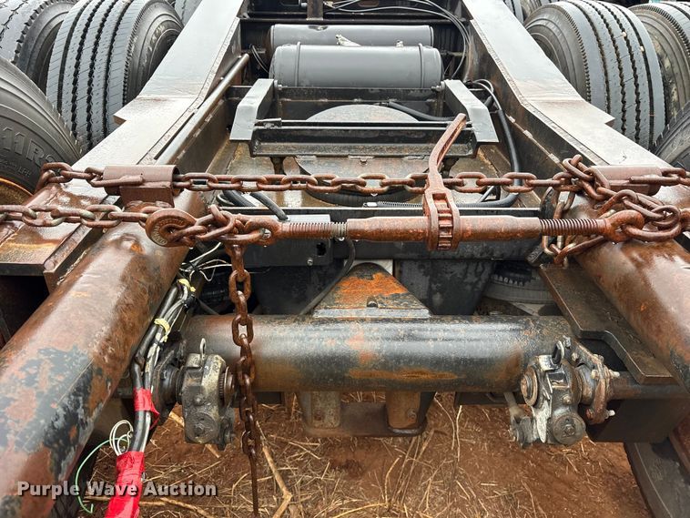 image for item FK2535 1982 Siebert Rail trailer lowboy equipment trailer