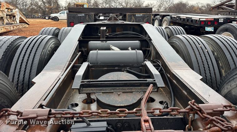 image for item FK2535 1982 Siebert Rail trailer lowboy equipment trailer