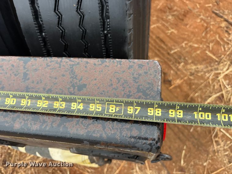 image for item FK2535 1982 Siebert Rail trailer lowboy equipment trailer