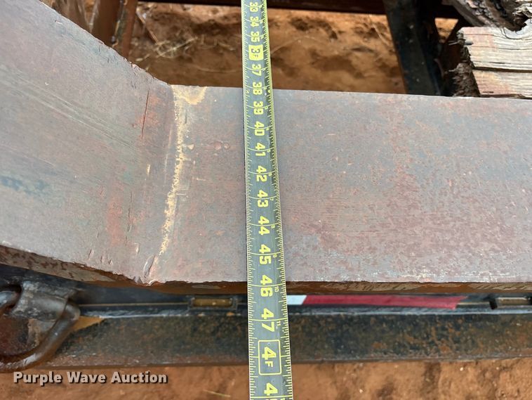 image for item FK2535 1982 Siebert Rail trailer lowboy equipment trailer