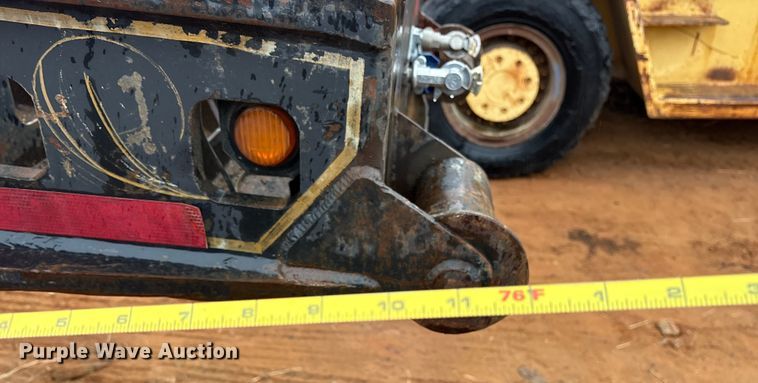 image for item FK2535 1982 Siebert Rail trailer lowboy equipment trailer