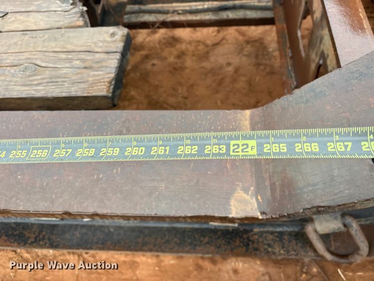 image for item FK2535 1982 Siebert Rail trailer lowboy equipment trailer