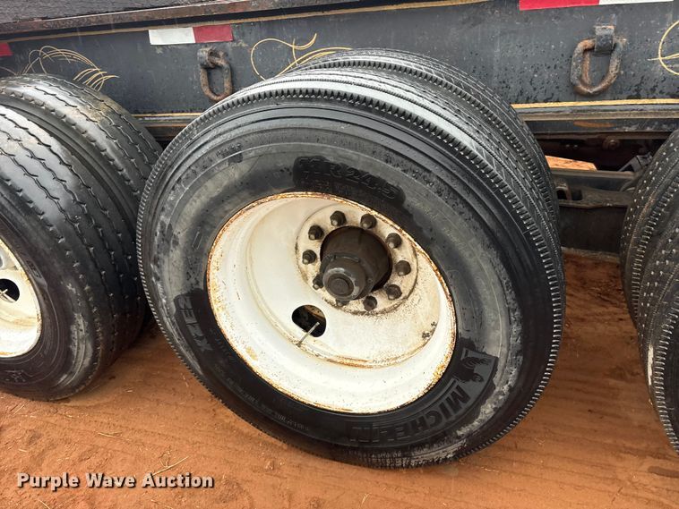 image for item FK2535 1982 Siebert Rail trailer lowboy equipment trailer