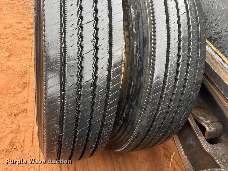 image for item FK2535 1982 Siebert Rail trailer lowboy equipment trailer