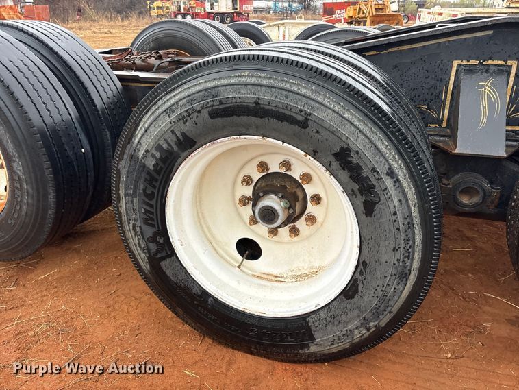 image for item FK2535 1982 Siebert Rail trailer lowboy equipment trailer