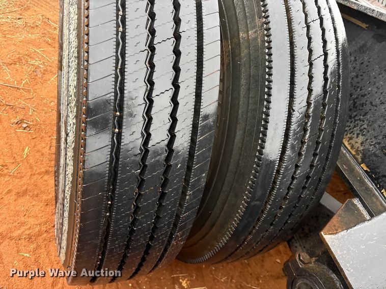 image for item FK2535 1982 Siebert Rail trailer lowboy equipment trailer