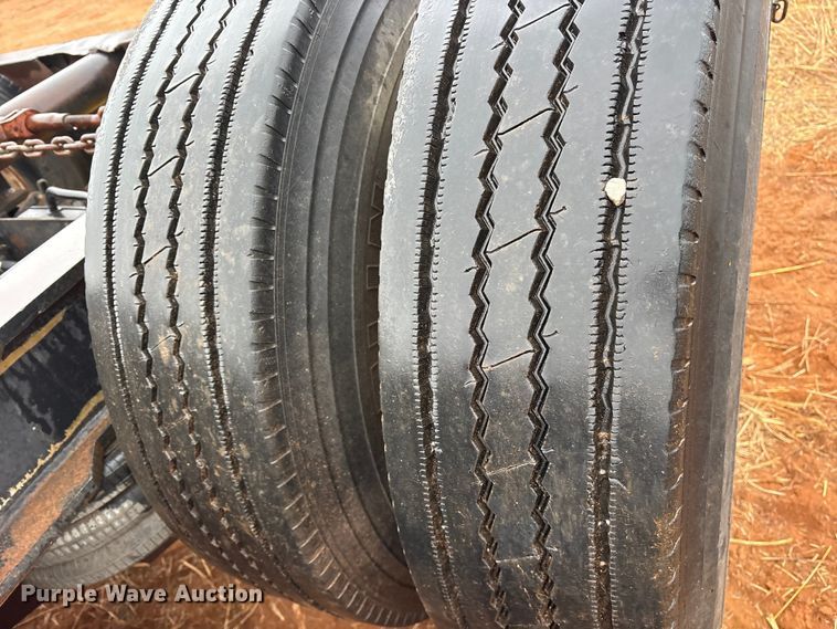 image for item FK2535 1982 Siebert Rail trailer lowboy equipment trailer