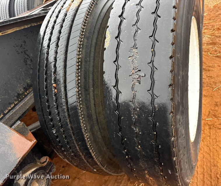 image for item FK2535 1982 Siebert Rail trailer lowboy equipment trailer