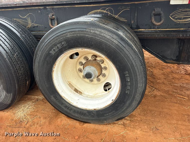 image for item FK2535 1982 Siebert Rail trailer lowboy equipment trailer