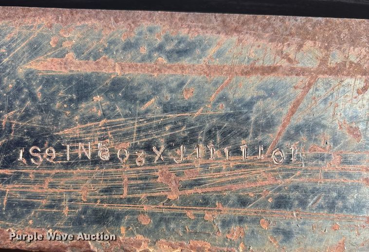 image for item FK2536 1988 Siebert lowboy equipment trailer