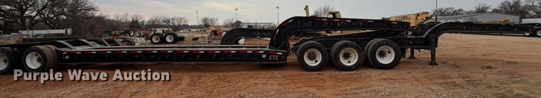 image for item FK2536 1988 Siebert lowboy equipment trailer