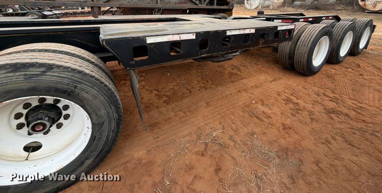 image for item FK2536 1988 Siebert lowboy equipment trailer