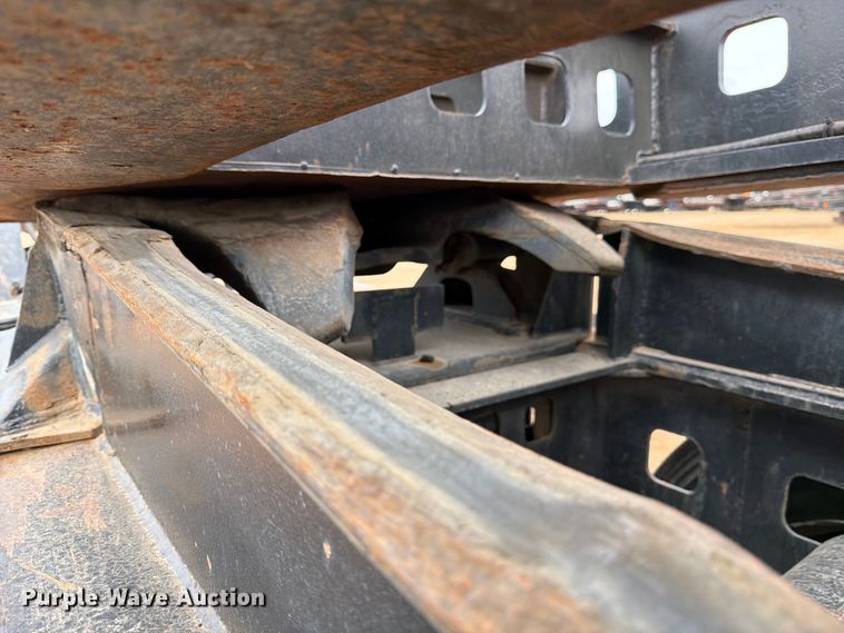 image for item FK2536 1988 Siebert lowboy equipment trailer