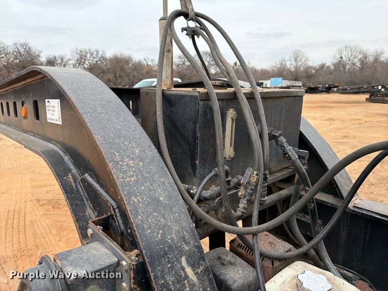 image for item FK2536 1988 Siebert lowboy equipment trailer