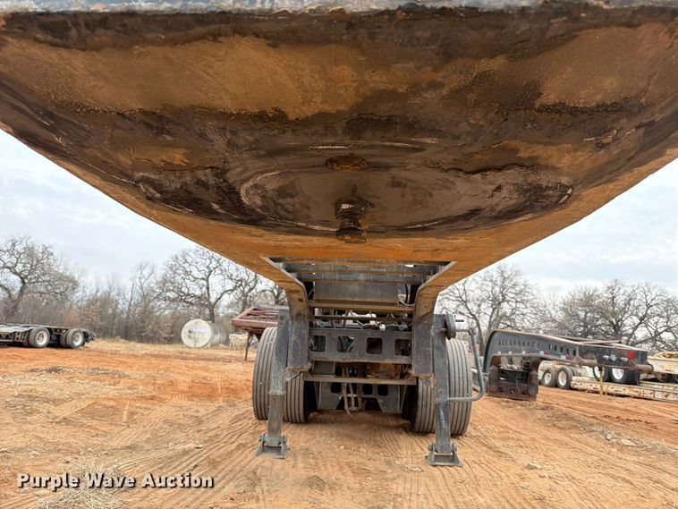 image for item FK2536 1988 Siebert lowboy equipment trailer