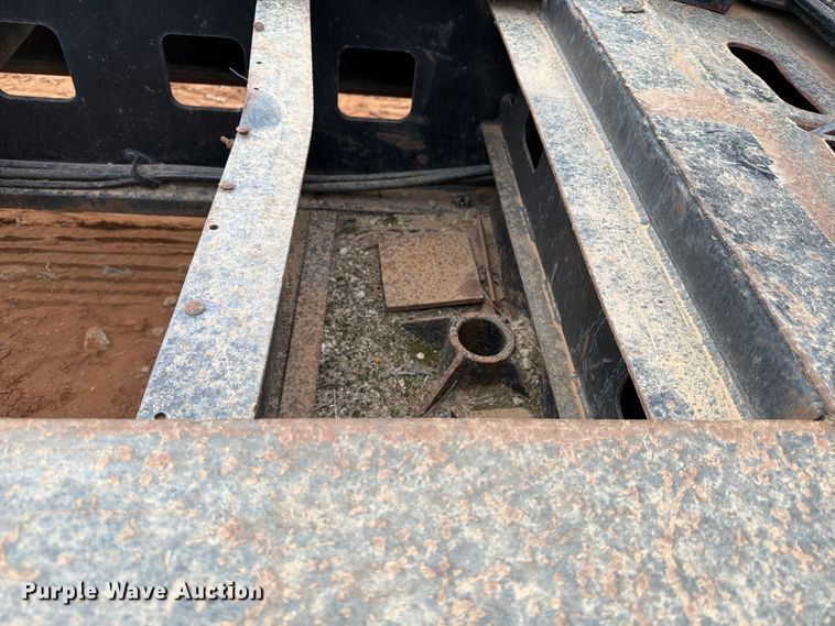 image for item FK2536 1988 Siebert lowboy equipment trailer