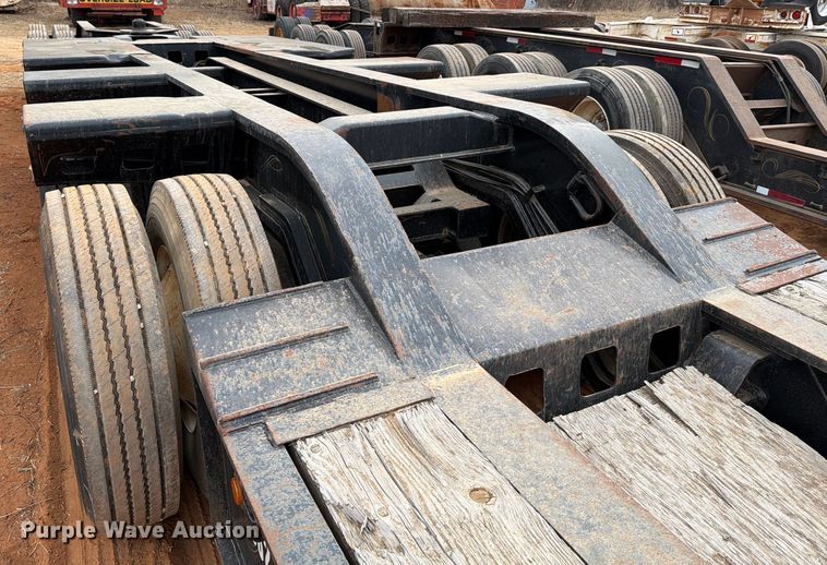 image for item FK2536 1988 Siebert lowboy equipment trailer